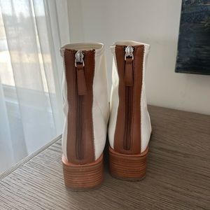 Paola Two Tone Booties.